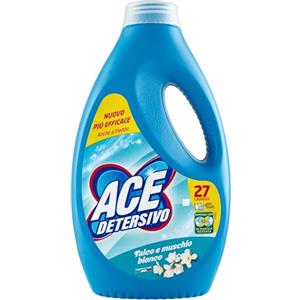 Ace detersivo talco e muschio bianco