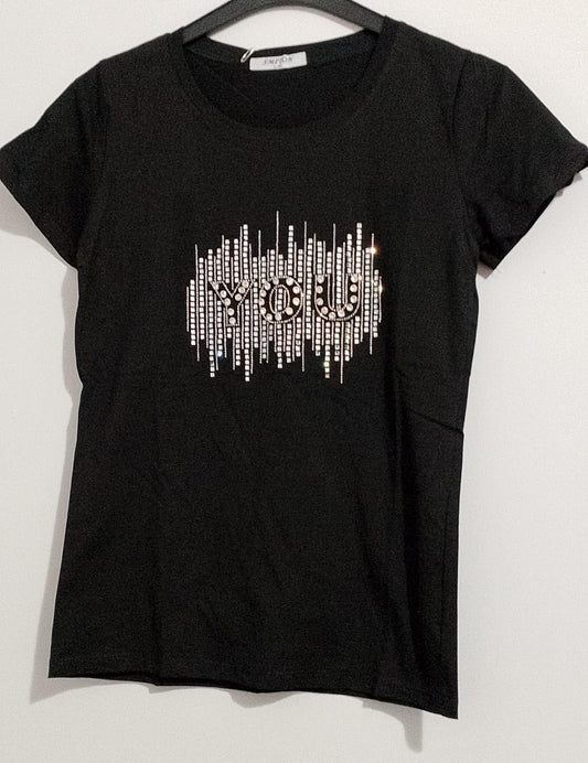 Maglia mezza manica YOU